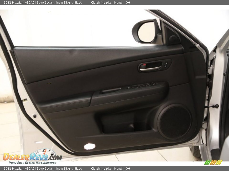 2012 Mazda MAZDA6 i Sport Sedan Ingot Silver / Black Photo #4