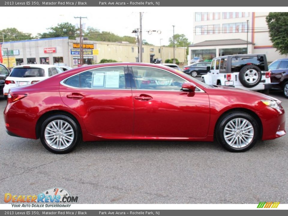 2013 Lexus ES 350 Matador Red Mica / Black Photo #2