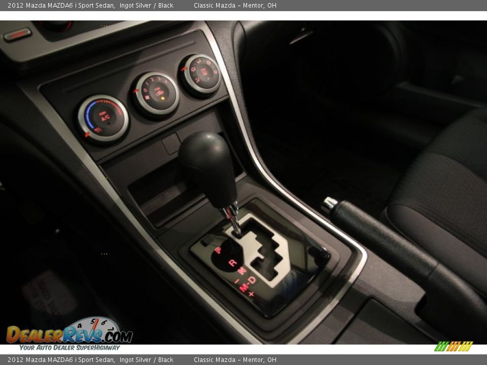 2012 Mazda MAZDA6 i Sport Sedan Ingot Silver / Black Photo #8