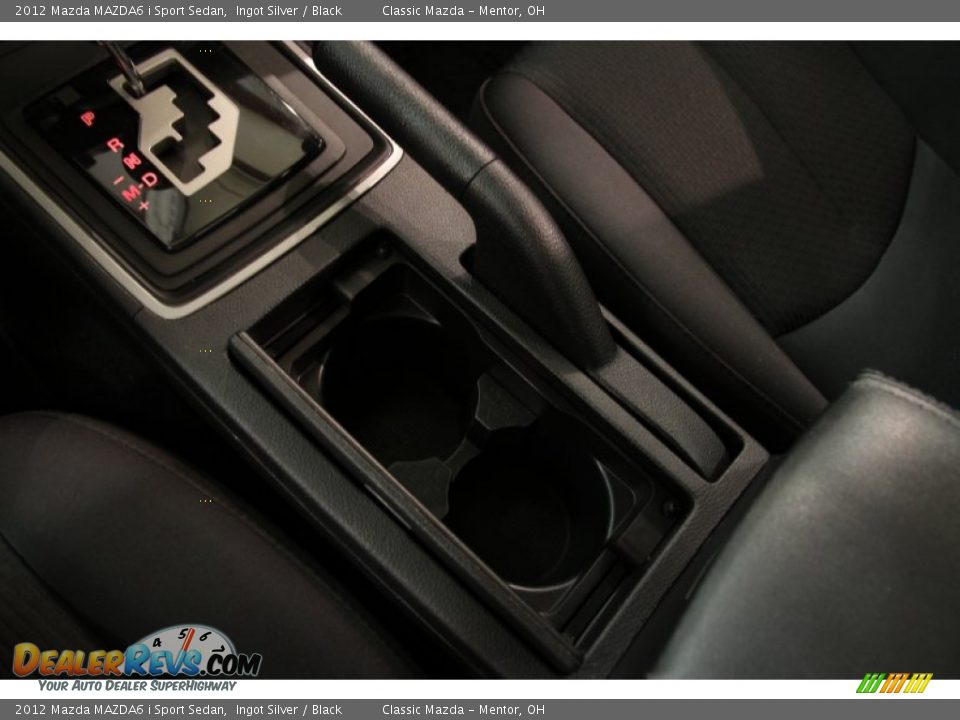 2012 Mazda MAZDA6 i Sport Sedan Ingot Silver / Black Photo #10