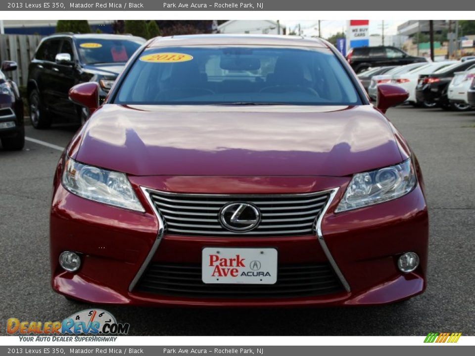 2013 Lexus ES 350 Matador Red Mica / Black Photo #8