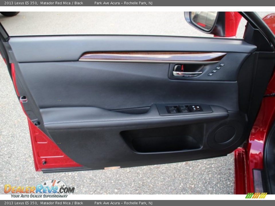 2013 Lexus ES 350 Matador Red Mica / Black Photo #9