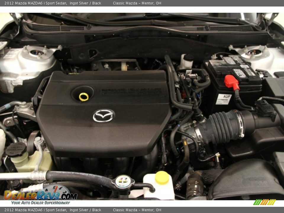 2012 Mazda MAZDA6 i Sport Sedan Ingot Silver / Black Photo #15