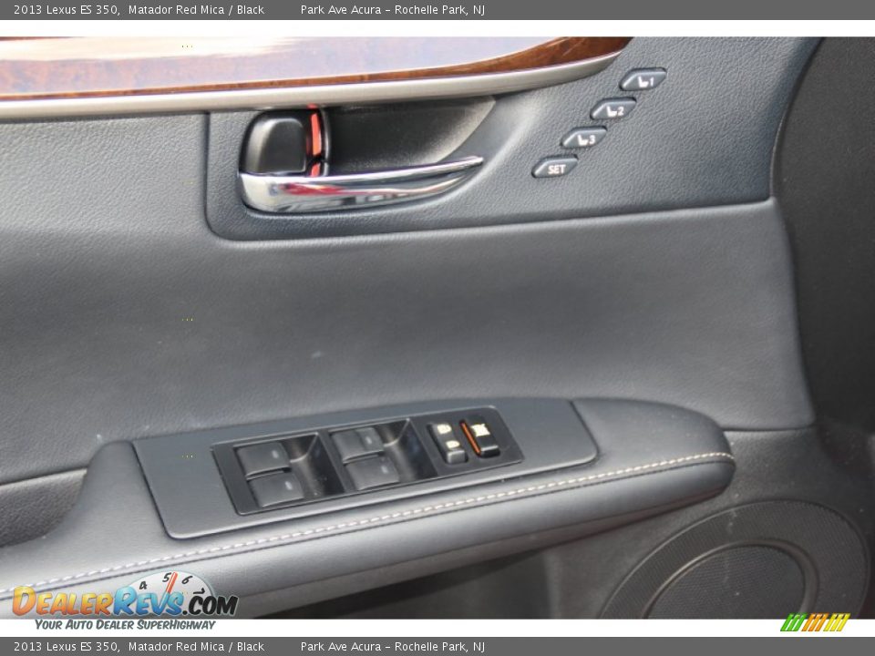 2013 Lexus ES 350 Matador Red Mica / Black Photo #10