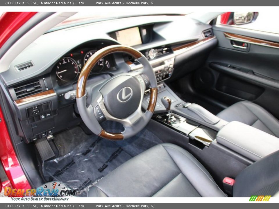 2013 Lexus ES 350 Matador Red Mica / Black Photo #11