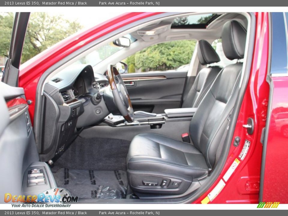 2013 Lexus ES 350 Matador Red Mica / Black Photo #12