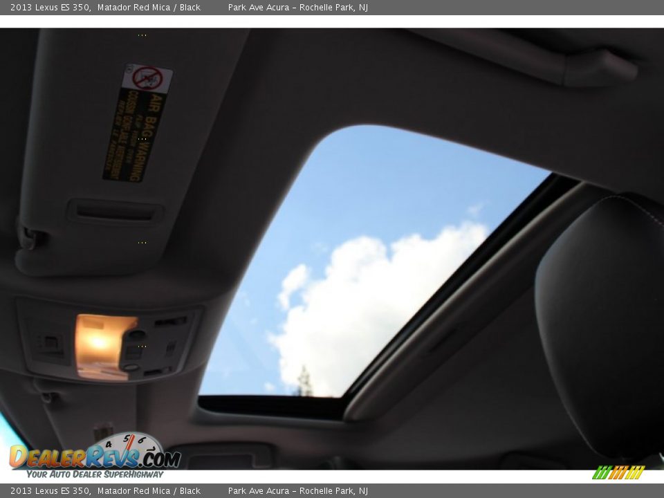 2013 Lexus ES 350 Matador Red Mica / Black Photo #15