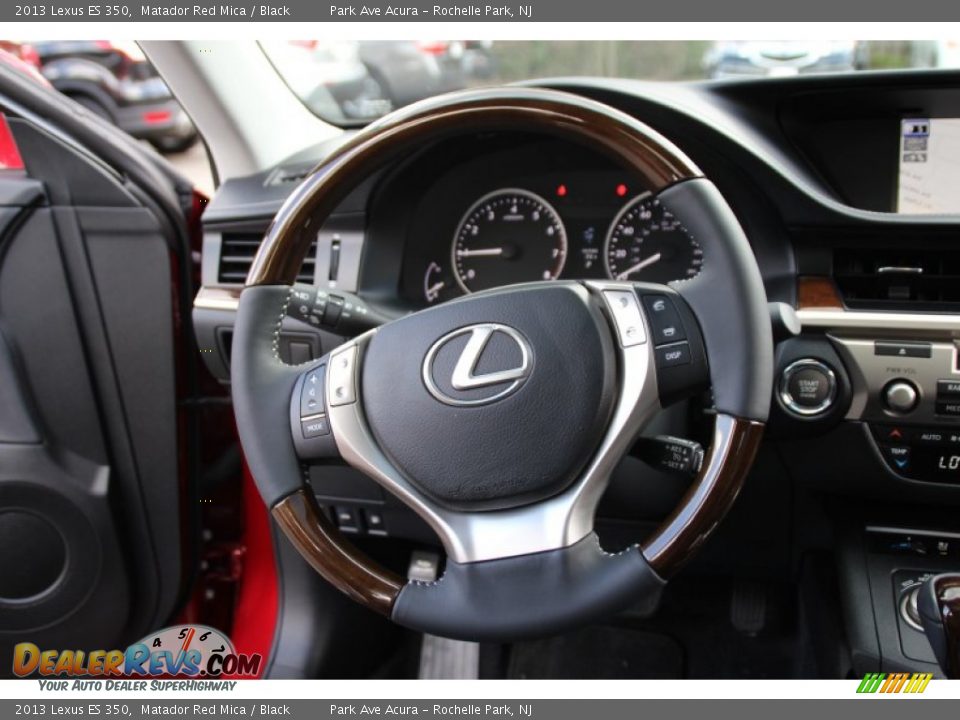 2013 Lexus ES 350 Matador Red Mica / Black Photo #20