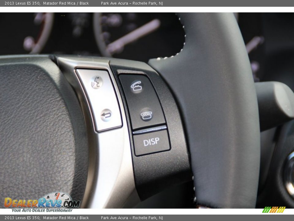 2013 Lexus ES 350 Matador Red Mica / Black Photo #22