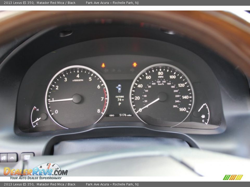 2013 Lexus ES 350 Matador Red Mica / Black Photo #23