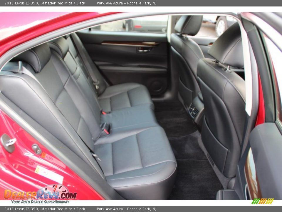 2013 Lexus ES 350 Matador Red Mica / Black Photo #27