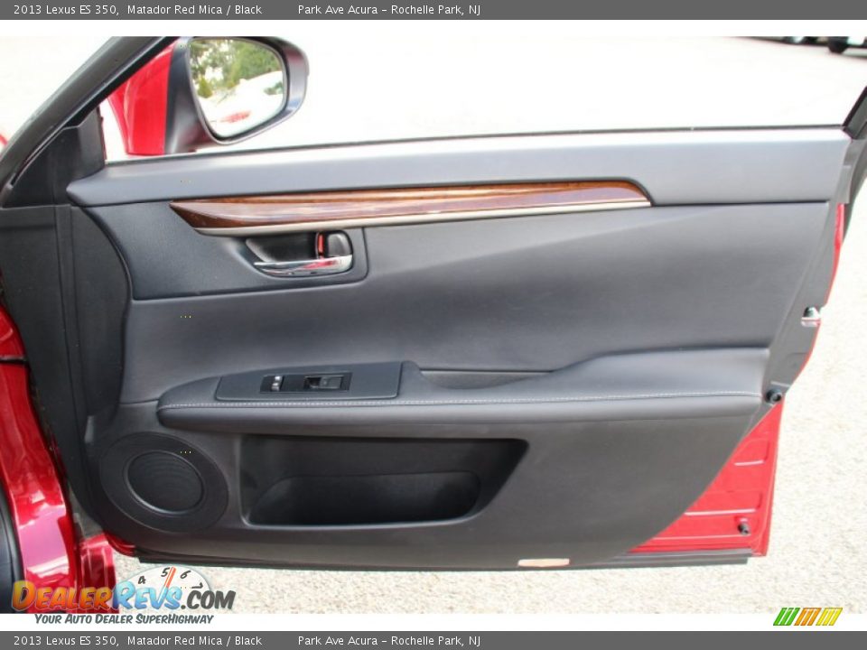2013 Lexus ES 350 Matador Red Mica / Black Photo #28