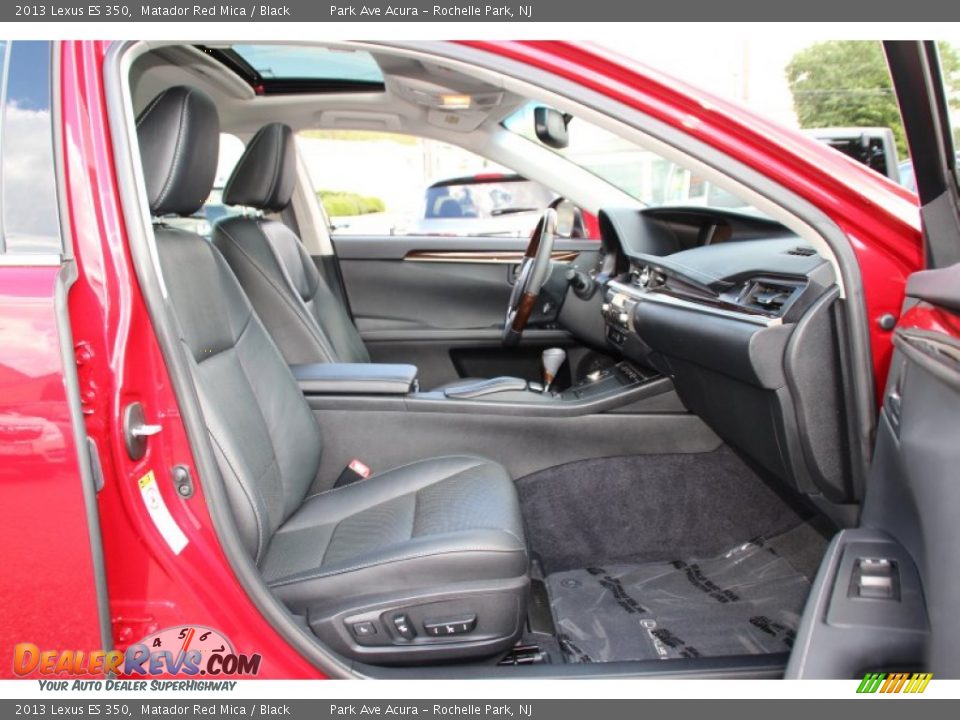 2013 Lexus ES 350 Matador Red Mica / Black Photo #30