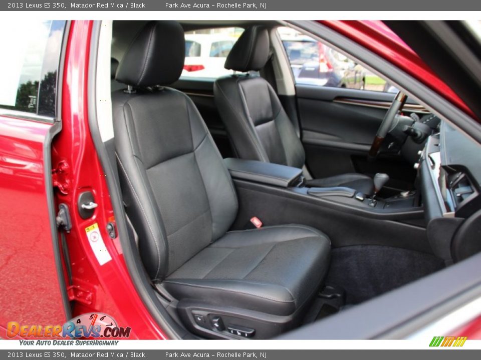 2013 Lexus ES 350 Matador Red Mica / Black Photo #31