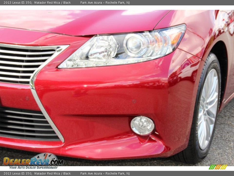 2013 Lexus ES 350 Matador Red Mica / Black Photo #33