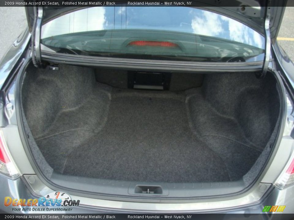 2009 Honda Accord EX Sedan Polished Metal Metallic / Black Photo #20