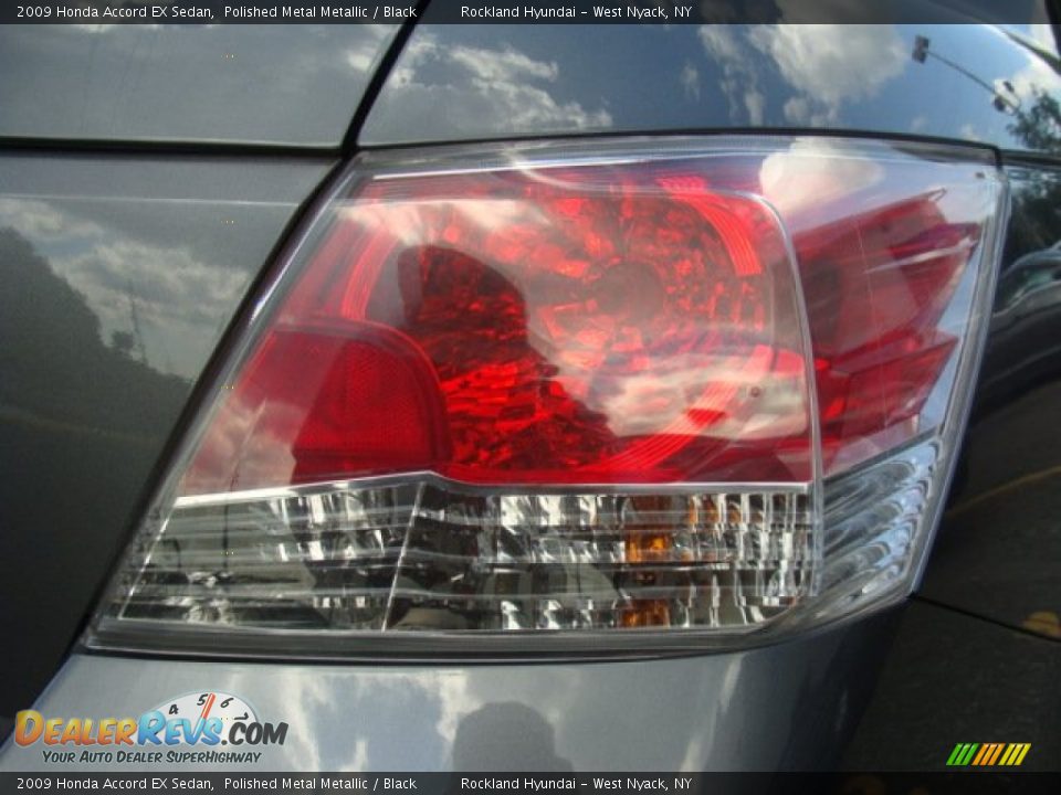 2009 Honda Accord EX Sedan Polished Metal Metallic / Black Photo #21