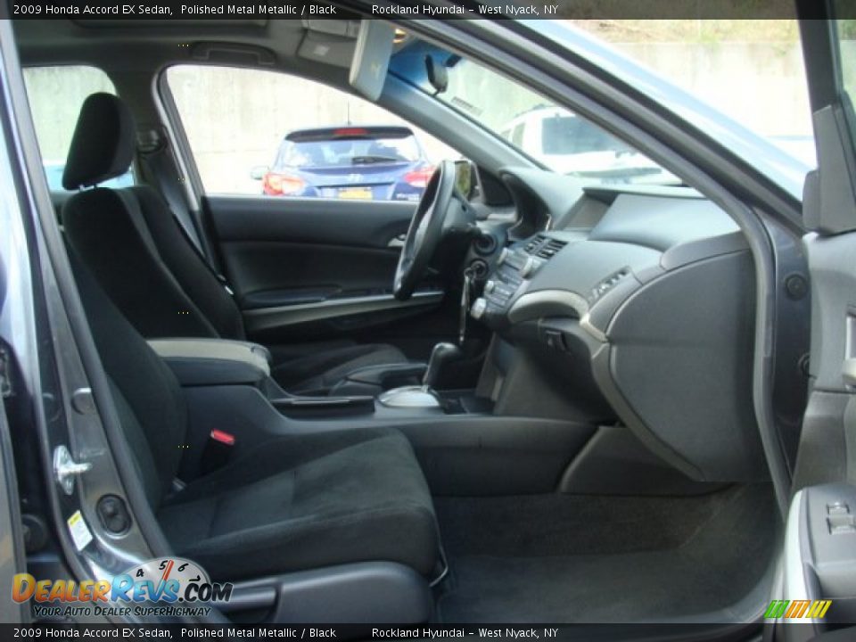 2009 Honda Accord EX Sedan Polished Metal Metallic / Black Photo #25
