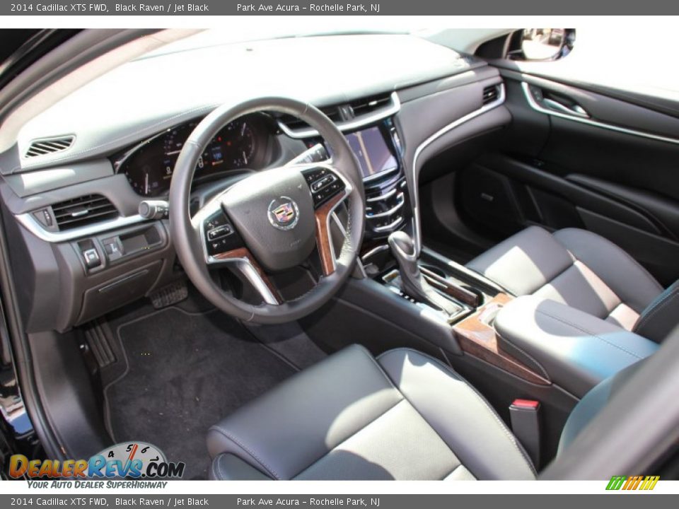 Jet Black Interior - 2014 Cadillac XTS FWD Photo #12