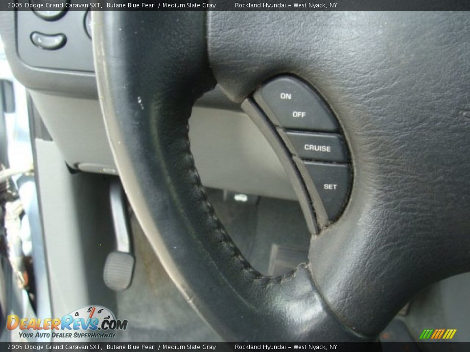 2005 Dodge Grand Caravan SXT Butane Blue Pearl / Medium Slate Gray Photo #11