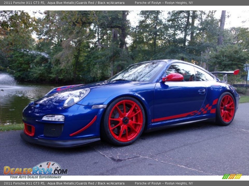 Front 3/4 View of 2011 Porsche 911 GT3 RS Photo #1