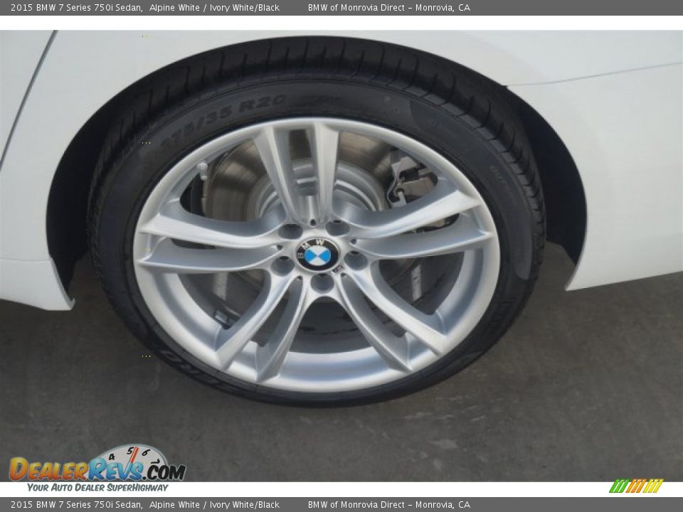 2015 BMW 7 Series 750i Sedan Wheel Photo #4