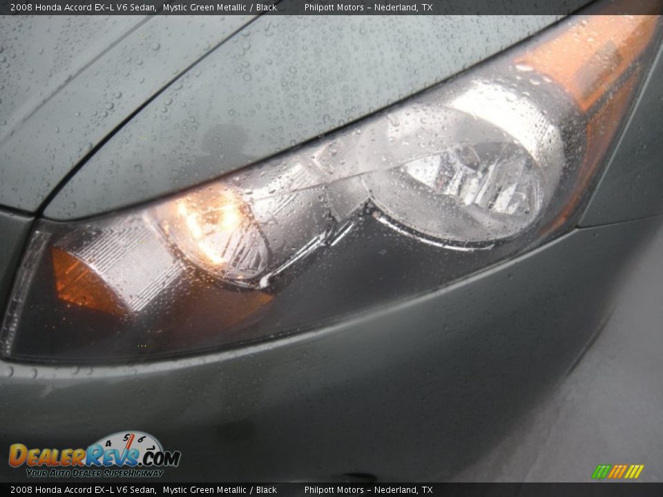 2008 Honda Accord EX-L V6 Sedan Mystic Green Metallic / Black Photo #6