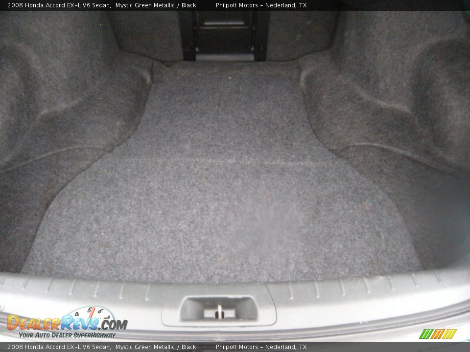 2008 Honda Accord EX-L V6 Sedan Mystic Green Metallic / Black Photo #20