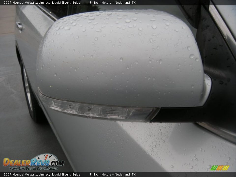 2007 Hyundai Veracruz Limited Liquid Silver / Beige Photo #25