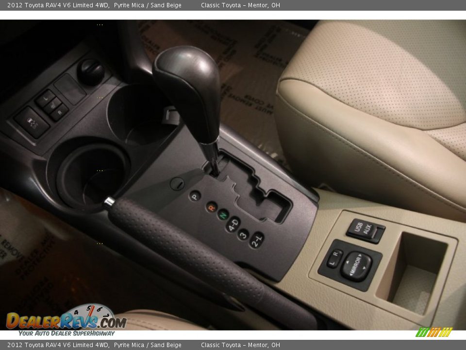 2012 Toyota RAV4 V6 Limited 4WD Pyrite Mica / Sand Beige Photo #9