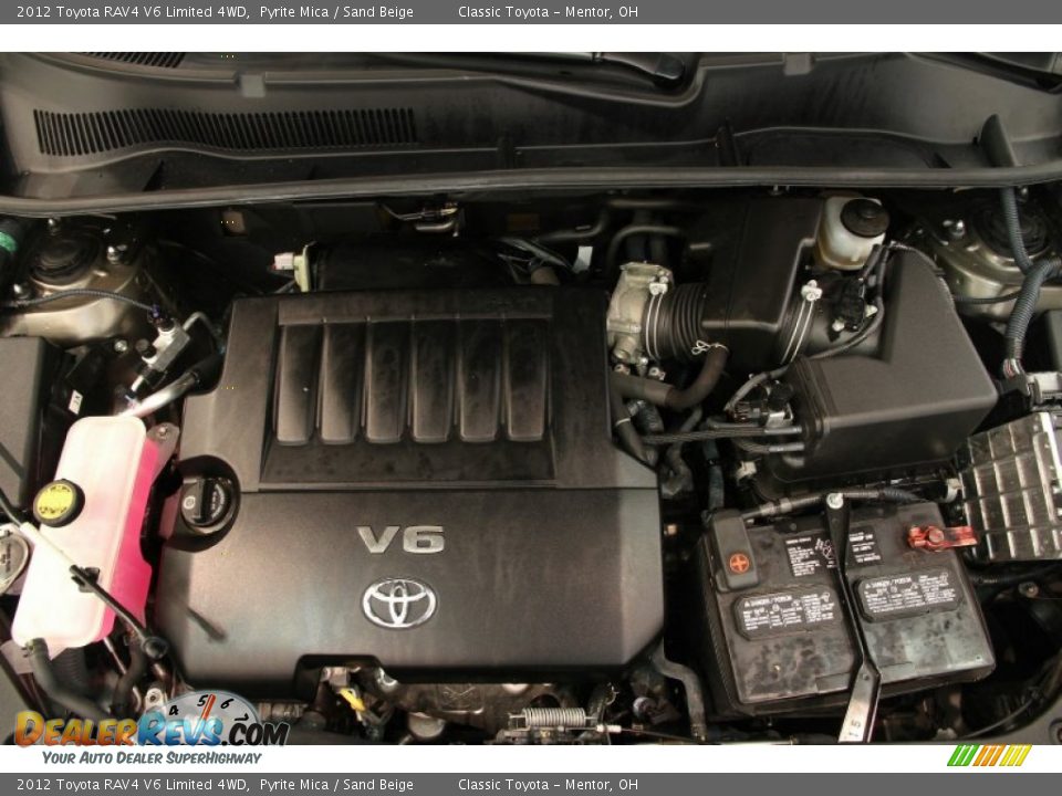 2012 Toyota RAV4 V6 Limited 4WD Pyrite Mica / Sand Beige Photo #14