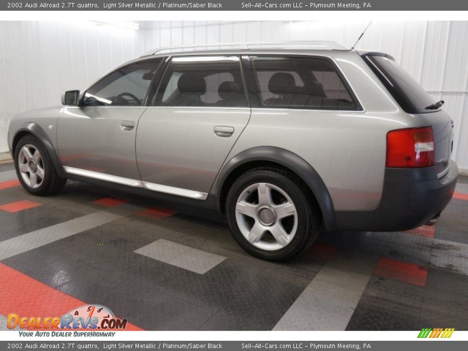 2002 Audi Allroad 2.7T quattro Light Silver Metallic / Platinum/Saber Black Photo #10