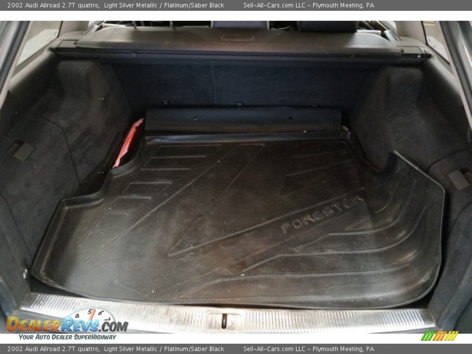 2002 Audi Allroad 2.7T quattro Light Silver Metallic / Platinum/Saber Black Photo #18