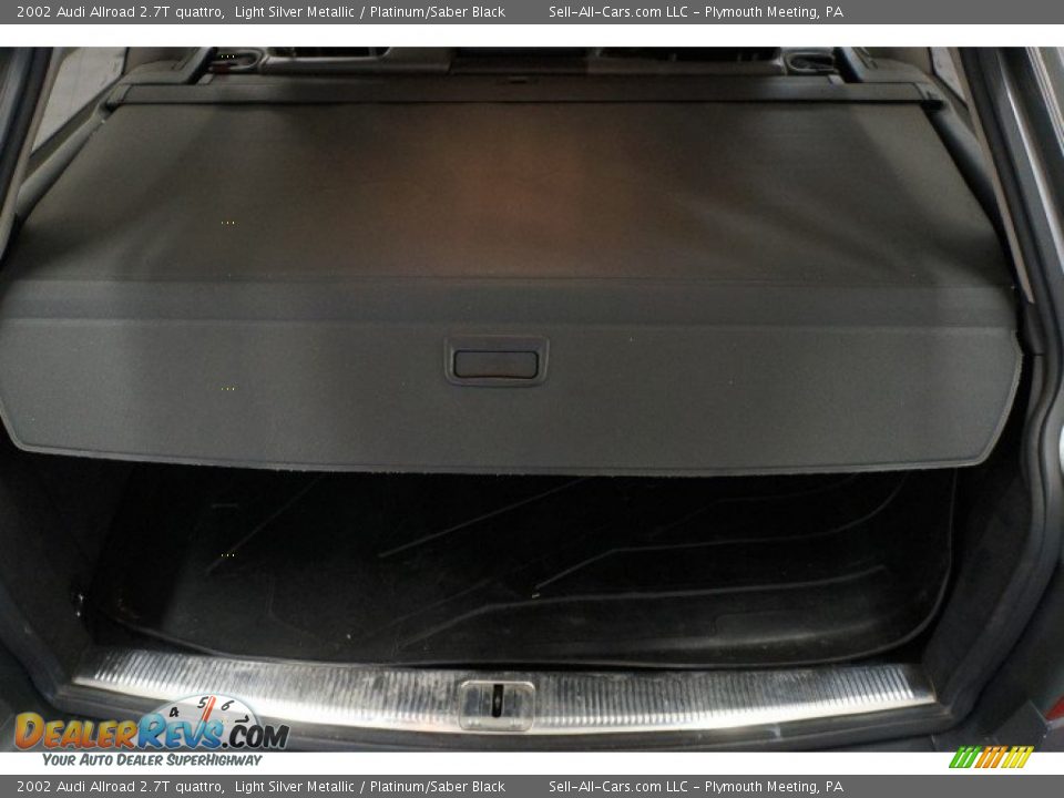 2002 Audi Allroad 2.7T quattro Light Silver Metallic / Platinum/Saber Black Photo #19