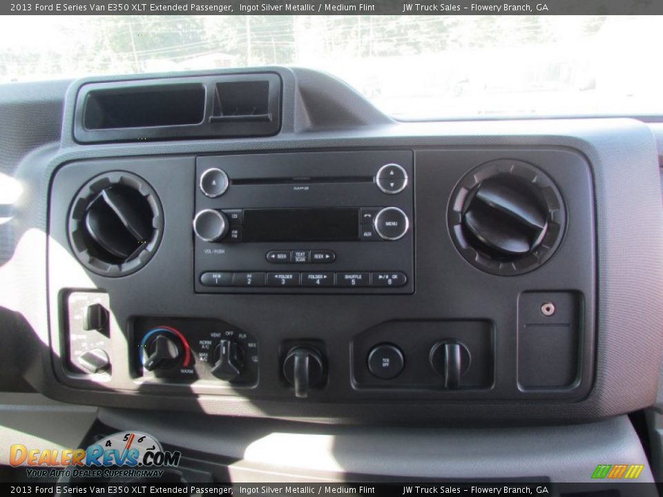 2013 Ford E Series Van E350 XLT Extended Passenger Ingot Silver Metallic / Medium Flint Photo #26