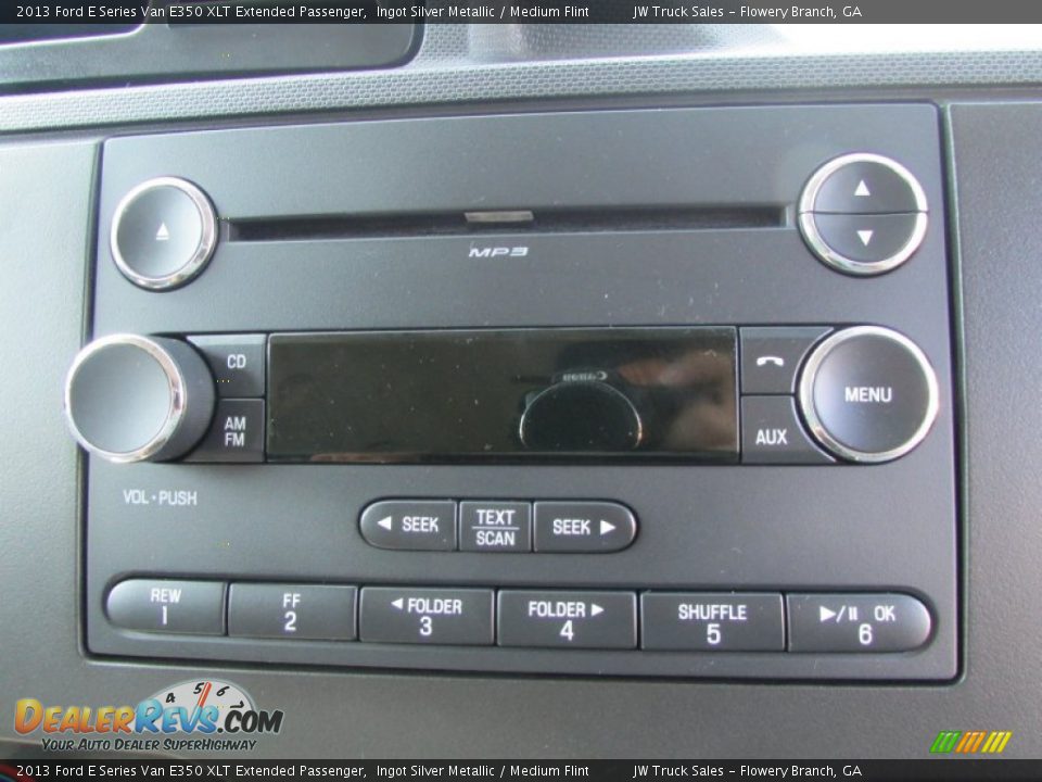 2013 Ford E Series Van E350 XLT Extended Passenger Ingot Silver Metallic / Medium Flint Photo #27