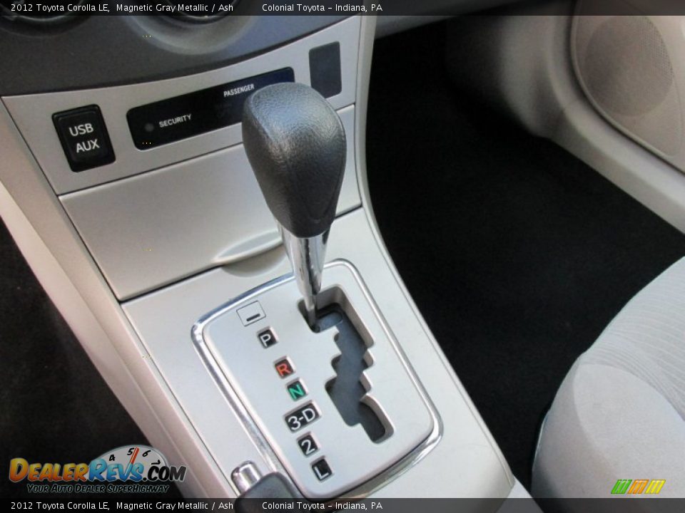 2012 Toyota Corolla LE Magnetic Gray Metallic / Ash Photo #15