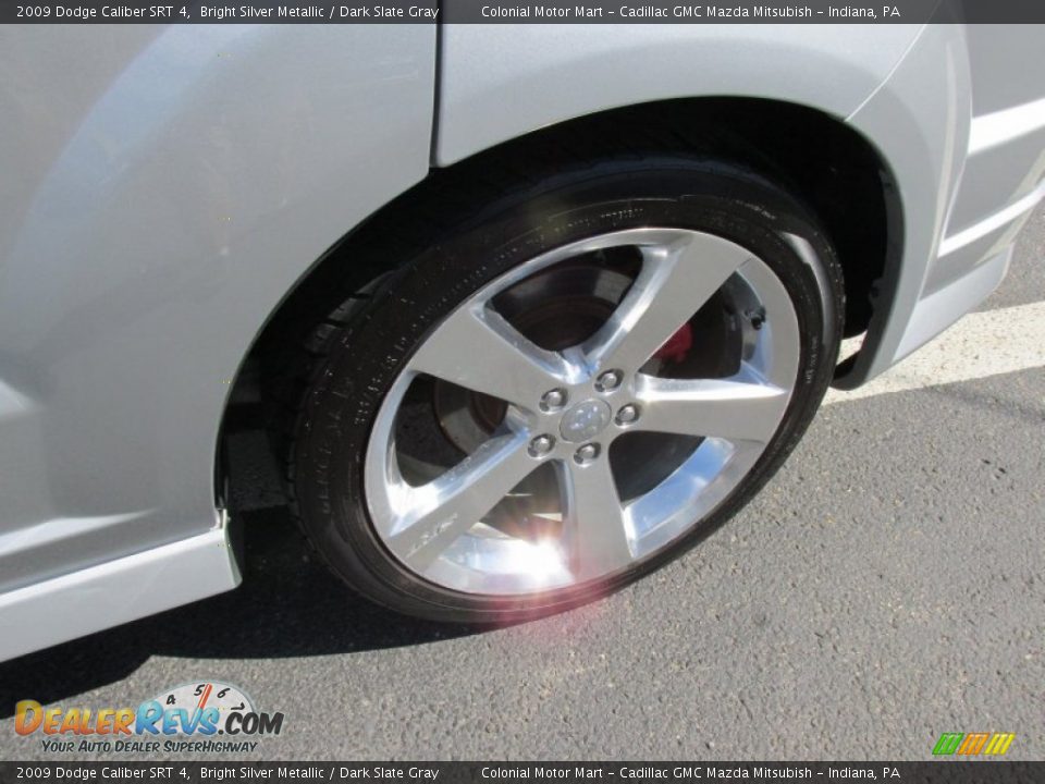 2009 Dodge Caliber SRT 4 Bright Silver Metallic / Dark Slate Gray Photo #3