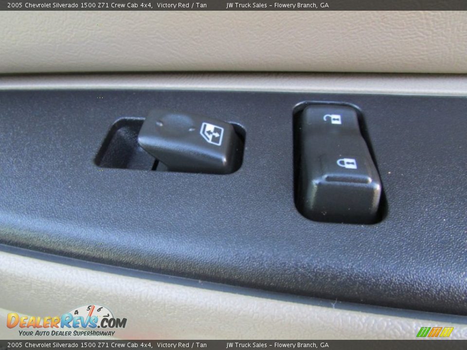 2005 Chevrolet Silverado 1500 Z71 Crew Cab 4x4 Victory Red / Tan Photo #12