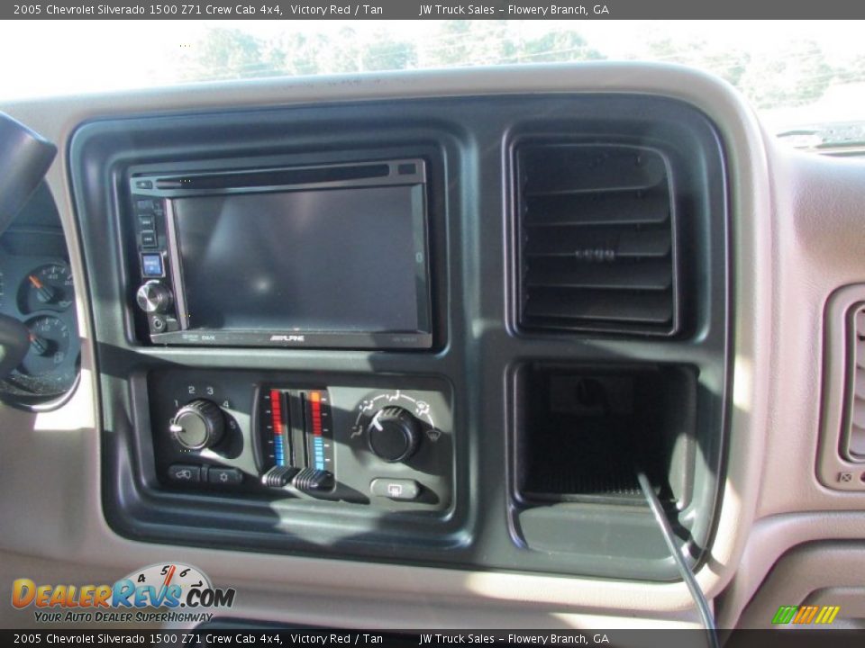 2005 Chevrolet Silverado 1500 Z71 Crew Cab 4x4 Victory Red / Tan Photo #18