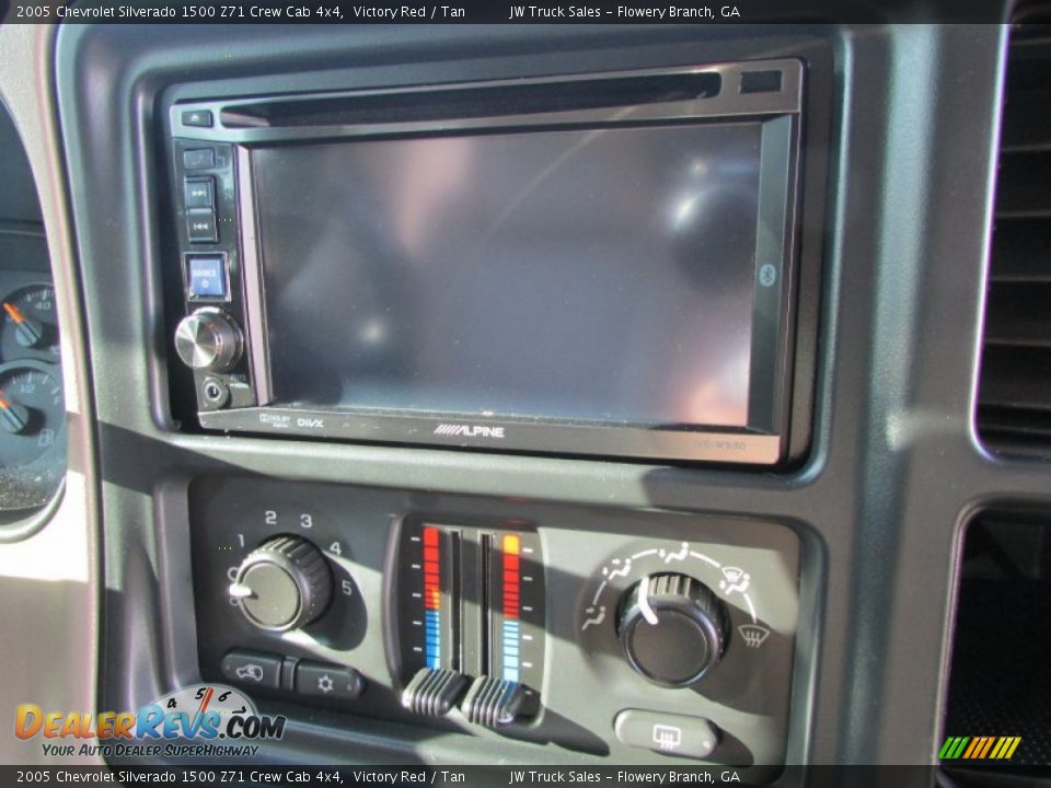 2005 Chevrolet Silverado 1500 Z71 Crew Cab 4x4 Victory Red / Tan Photo #19