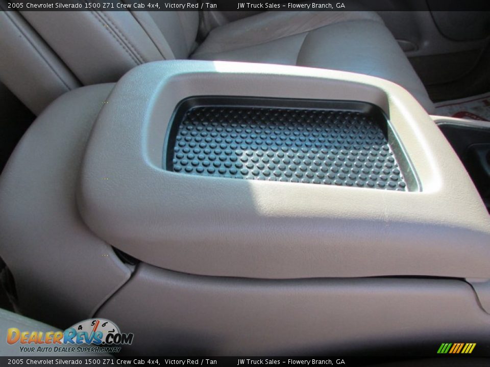 2005 Chevrolet Silverado 1500 Z71 Crew Cab 4x4 Victory Red / Tan Photo #21