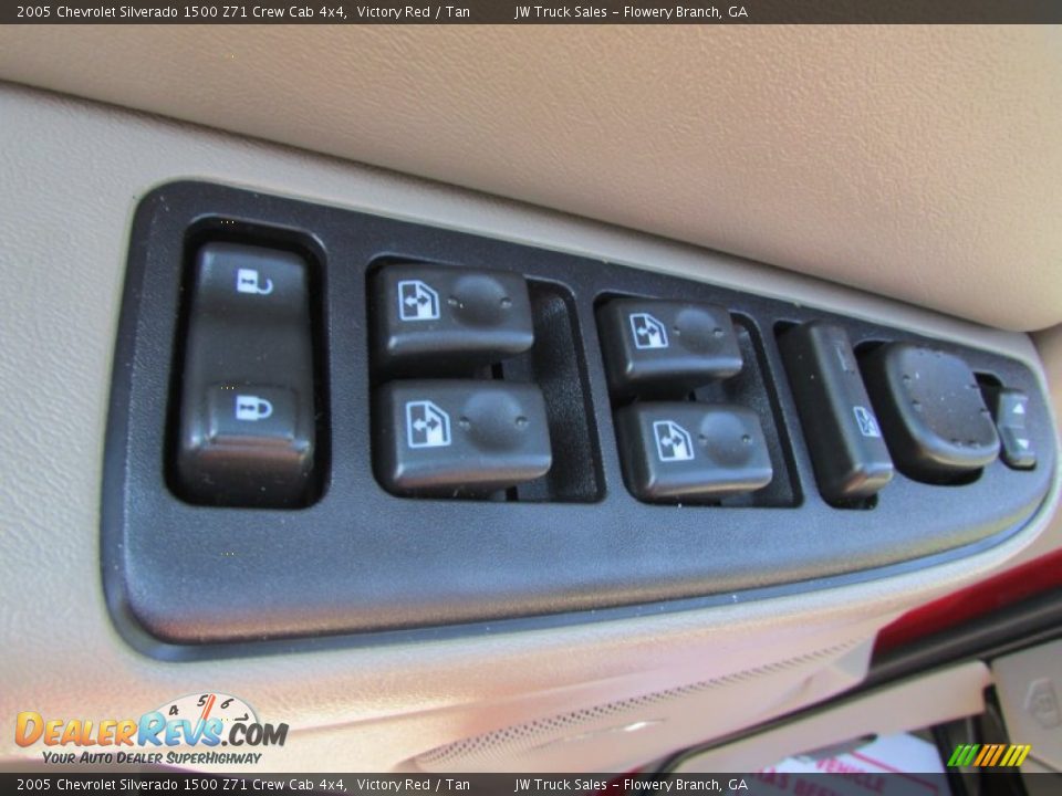 2005 Chevrolet Silverado 1500 Z71 Crew Cab 4x4 Victory Red / Tan Photo #23