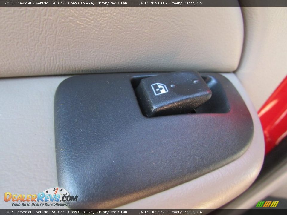 2005 Chevrolet Silverado 1500 Z71 Crew Cab 4x4 Victory Red / Tan Photo #28