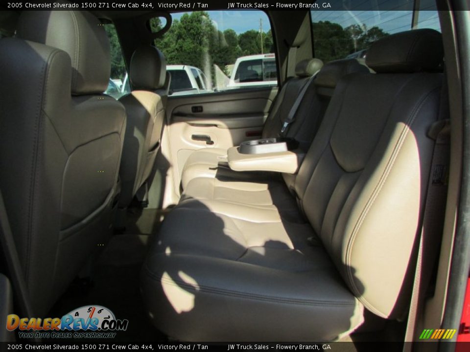 2005 Chevrolet Silverado 1500 Z71 Crew Cab 4x4 Victory Red / Tan Photo #29