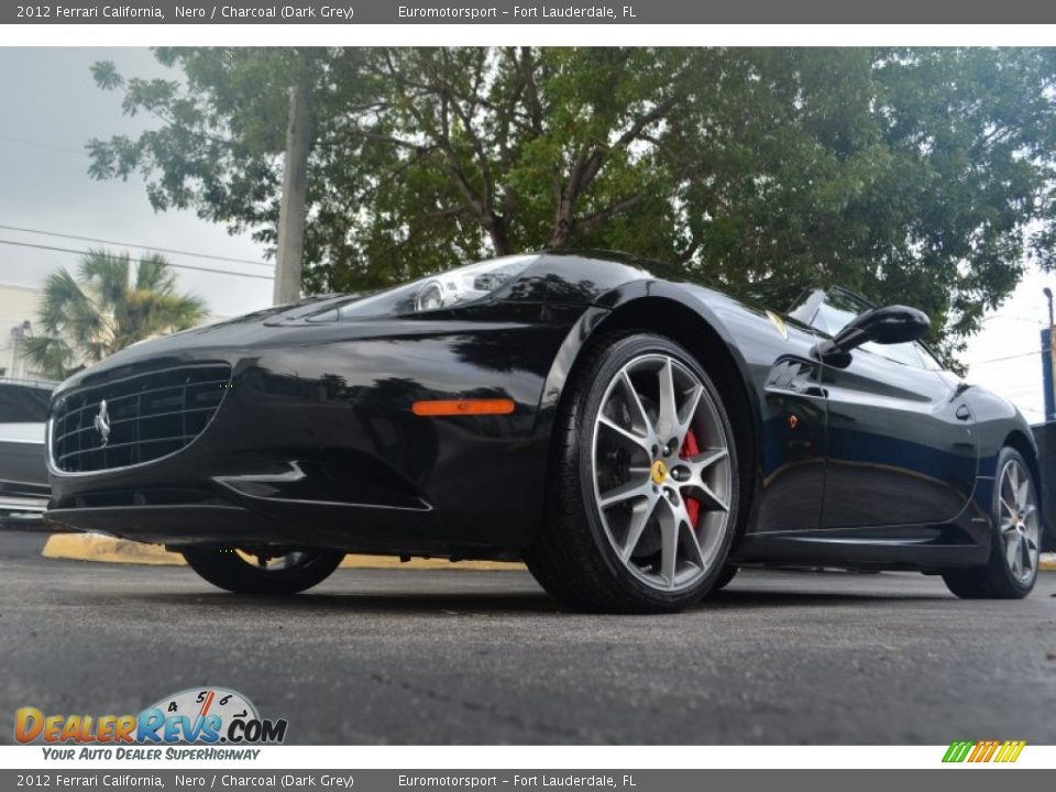 2012 Ferrari California Nero / Charcoal (Dark Grey) Photo #7