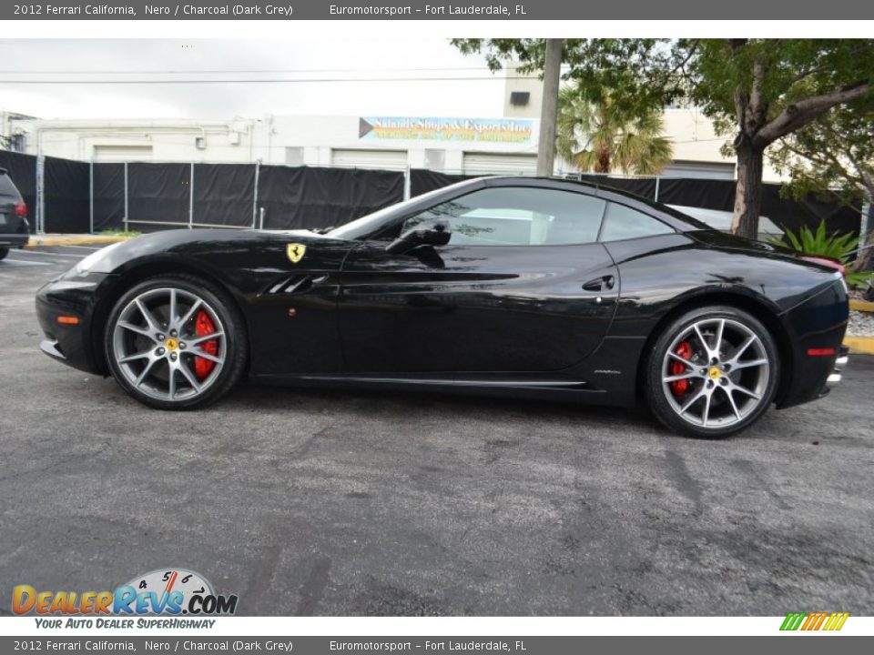 2012 Ferrari California Nero / Charcoal (Dark Grey) Photo #9