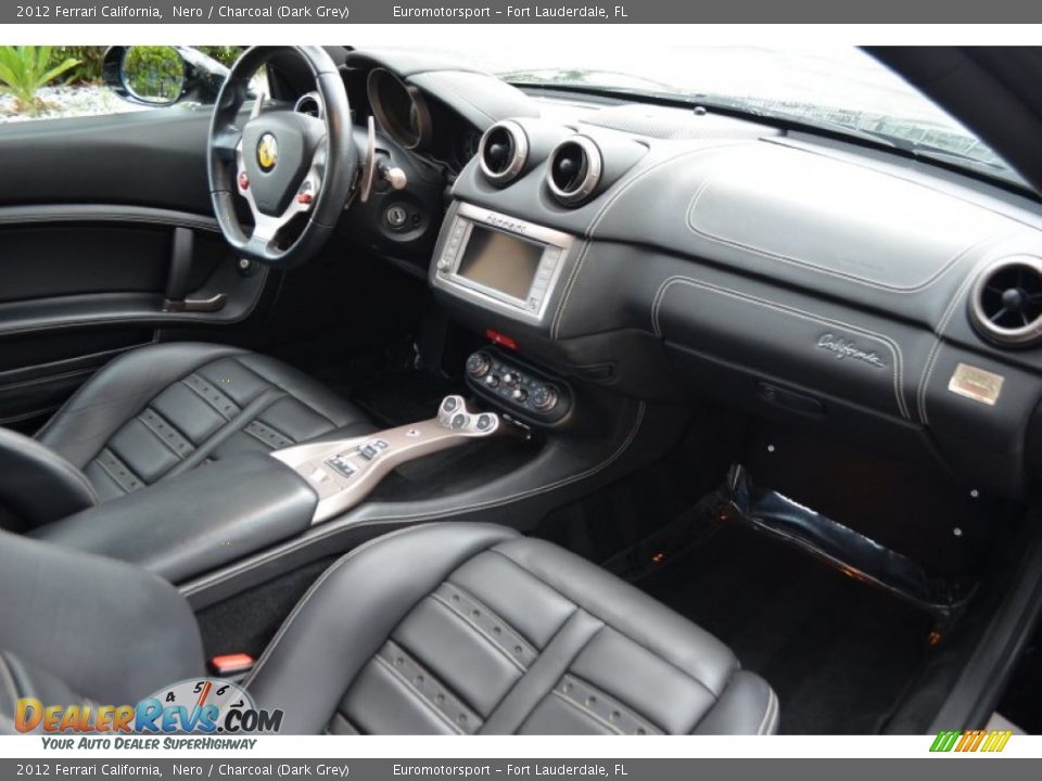 Charcoal (Dark Grey) Interior - 2012 Ferrari California  Photo #22