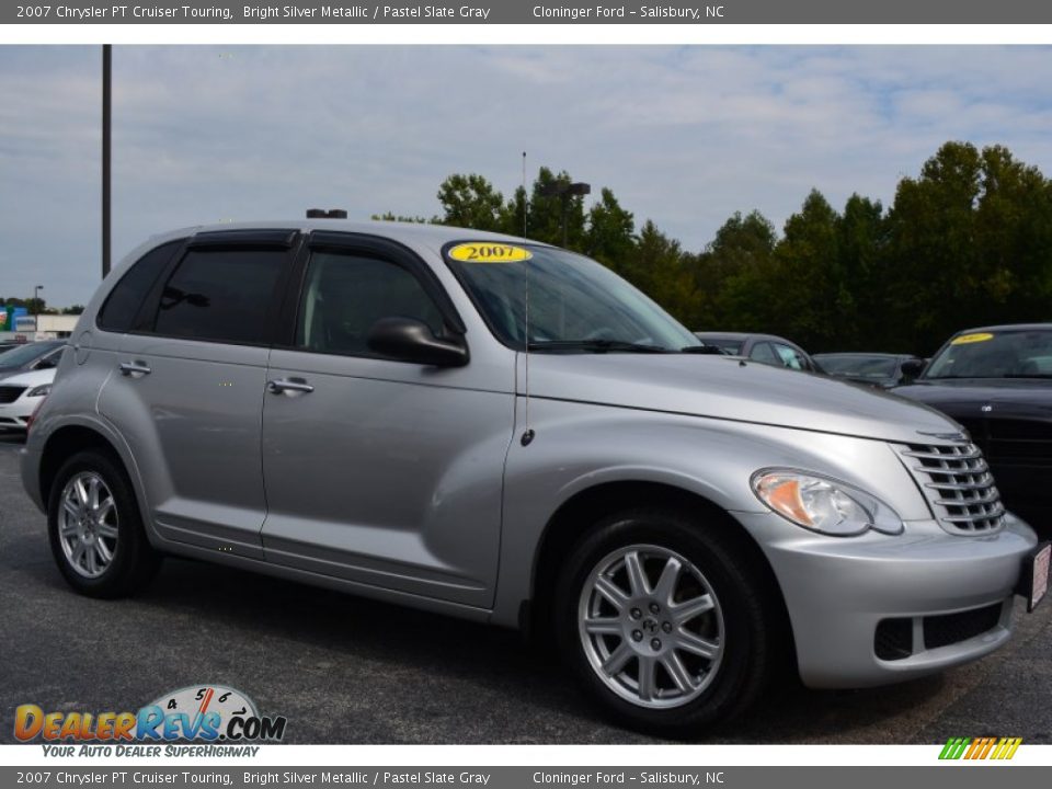 2007 Chrysler PT Cruiser Touring Bright Silver Metallic / Pastel Slate Gray Photo #1
