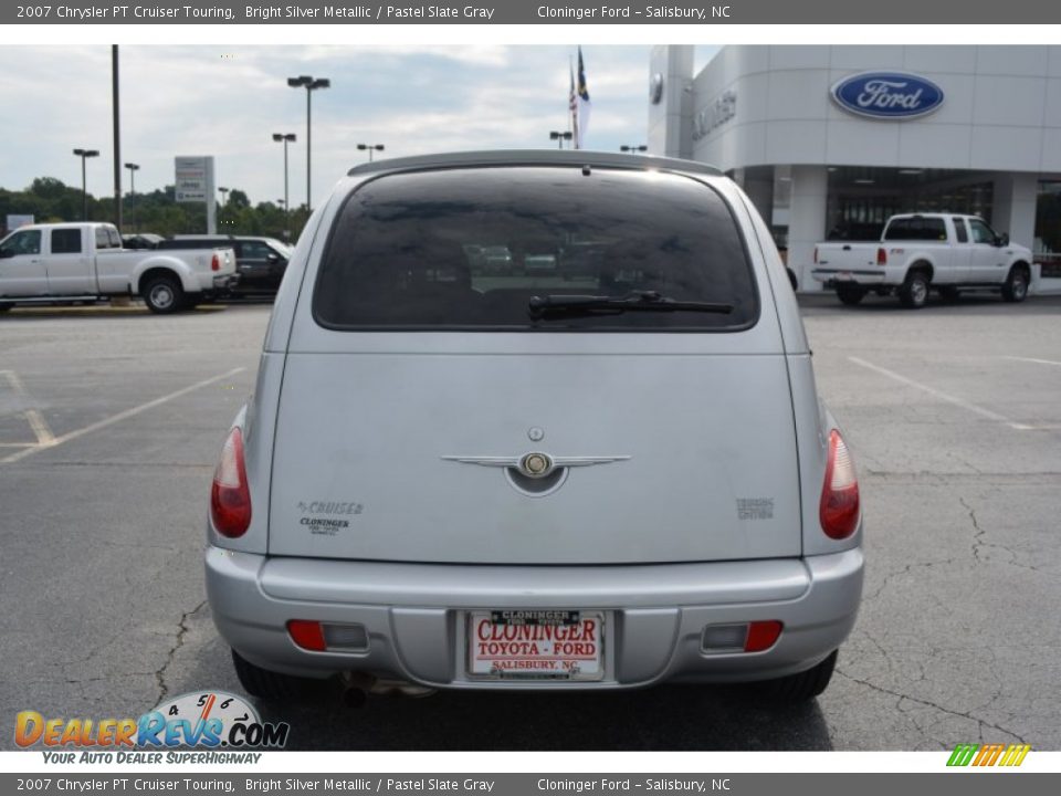 2007 Chrysler PT Cruiser Touring Bright Silver Metallic / Pastel Slate Gray Photo #5